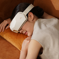 Problemlösende Produkte Amazon Augenpflegeprodukte Vibrations-Augenmassagegerät mit Wiederaufladbarer Heizfunktion, Luftdruck und Musik