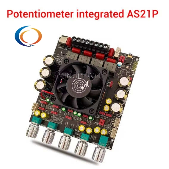 ZK-AS21P TPA3255*2 2.1 Kanal BT Amplifikatör 300W+300W+600W