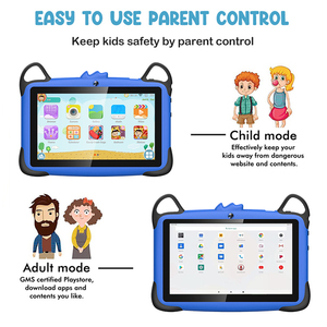 Hot bán Kinder máy tính bảng trẻ em học tập tablette đổ Enfant Wifi 1 + 8GB ROM trẻ em Máy tính bảng 7 inch Android giáo dục - Product Image 3