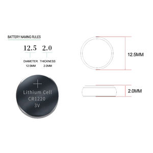 3V Pila CE Cr2032 CR1220 Cr 1220 CR2025 CR2016 CR2450 batteria a bottone al litio per orologio chiave auto - Product Image 3