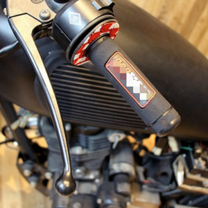 Empuñaduras de goma de gel para manillar delantero de motocicleta, antideslizantes, resistentes al desgaste, absorción de impactos, 22mm, 24mm, para motocicleta todoterreno, ATV, <span class=keywords><strong>Scooter</strong></span> - Product Image 3