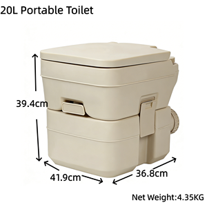 <span class=keywords><strong>Toilette</strong></span> portable 20L grande capacité pour <span class=keywords><strong>camping</strong></span>-<span class=keywords><strong>car</strong></span>, bateau, voiture, <span class=keywords><strong>camping</strong></span>, voyage, urgence, usage domestique - Product Image 6