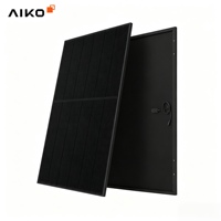 Module bifacial double vitrage AIKO NEOSTAR 3S+54 460W-475W, panneau PV Aiko-A-MCE54Db 460W465W470W475W N-Type ABC tout noir pour la maison