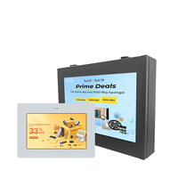 Écran LCD vertical étanche haute luminosité de 32 pouces pour affichage publicitaire extérieur avec CMS SDK intégré pour utilisation dans les ascenseurs d'aéroport