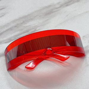 <span class=keywords><strong>Occhiali</strong></span> da sole a fascia all'ingrosso, stile guerriero futuristico europeo e americano, <span class=keywords><strong>occhiali</strong></span> integrati per feste disco e palcoscenico - Product Image 4