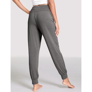 Pantalon de pyjama en viscose de bambou personnalisé pour femme, taille haute avec cordon de serrage, vente en gros - Product Image 2