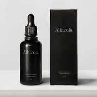 Boîtes à cosmétiques personnalisées à Double face 30ml, flacon compte-gouttes d'huile essentielle en verre, boîte en papier avec Logo