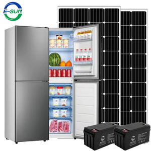 Refrigerador Solar ESUN AC DC 12v 24V 138L con Congelador Superior, Ahorro de Energía Solar para Uso Residencial - Product Image 5