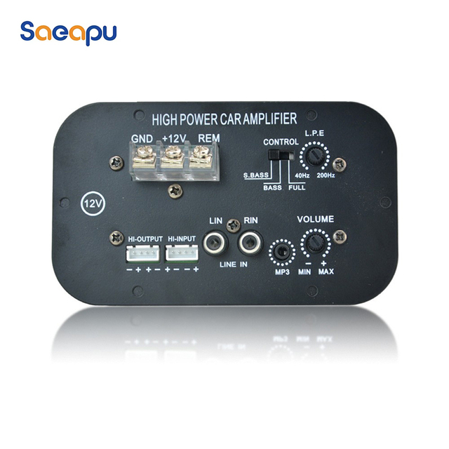 10 Inch 12 Inch 12v Audio Receivers Car Audio  Speaker Amplifier Board  High Power