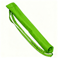 Sac de transport pour tapis de mahjong rose vif, durable, bandoulière, toile épaisse, pliable, 31,5 pouces, sac de voyage pour tapis de mahjong américain