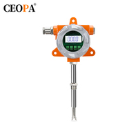 CEOPA CP-38 4 20mA Sortie RS485 Résistance aux hautes températures Protection IP65 Matériau ABS Résolution 0,1 m/s Vitesse du vent en km/h