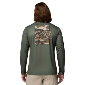 Chemise de pêche pour hommes, protection solaire, manches longues, pour événements sportifs aquatiques en plein air, vêtements professionnels haute performance pour la pêche - Product Image 2