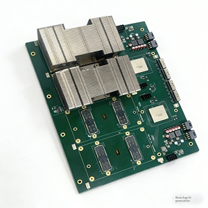 ใหม่8654 SXM2อะแดปเตอร์การ์ดสี่ใบ P100 V100โมดูล300g NVLink AGP 2X กราฟิก GPU baseboard 1P/2P มั่นใจในคุณภาพสูง - Product Image 2