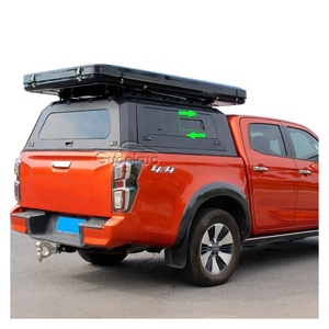หลังคาแครี่บอยอะลูมิเนียม Benext สำหรับรถกระบะ <span class=keywords><strong>Isuzu</strong></span> Dmax ปี <span class=keywords><strong>2022</strong></span> และ Toyota Hilux พร้อมหน้าต่างเลื่อน - Product Image 1