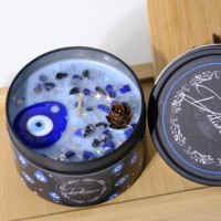 C&H Schutzrituale Aromatische Premium-Böses-Auge-Zauberkerze mit Dekorativer Box