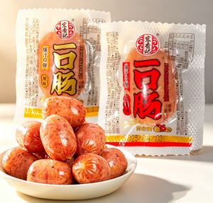 Mini-saucisses au porc fourrées au fromage, texture moelleuse, salées, prêtes à consommer, en sachet individuel, vente en gros, délicieuses, pour <span class=keywords><strong>les</strong></span> moments de plaisir, OEM ODM - Product Image 3