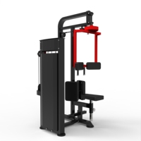 Machine de rotation du tronc à charges réglables, équipement de gym commercial en acier Q235, appareil d'entraînement abdominal pour la rotation du tronc