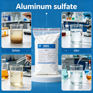 <span class=keywords><strong>Sulfate</strong></span> d'aluminium <span class=keywords><strong>de</strong></span> qualité industrielle 16%-17% / <span class=keywords><strong>Sulfate</strong></span> d'aluminium <span class=keywords><strong>de</strong></span> qualité alimentaire Al2O12S3 en granulés, flocons et poudre CAS 10043-01-3 - Product Image 3