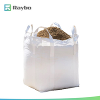 Sacos Jumbo de Polipropileno Tejido de Grado Alimenticio RAYBO de Alta Calidad, 500kg-2000kg, con Boquilla de Descarga Superior y Deflector, Sacos FIBC de Alta Calidad
