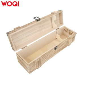 WOQI <span class=keywords><strong>Caisse</strong></span> <span class=keywords><strong>en</strong></span> <span class=keywords><strong>bois</strong></span> unique sculptée Boîte à <span class=keywords><strong>vin</strong></span> décorative avec serrure à poignée pour stocker le <span class=keywords><strong>vin</strong></span> rouge ou le porte-<span class=keywords><strong>bouteilles</strong></span> <span class=keywords><strong>de</strong></span> <span class=keywords><strong>vin</strong></span> - Product Image 1