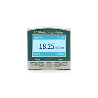 Taijia Layar LCD Besar 98x98mm Panel EC Resistivity Meter Alarm Tinggi Rendah 4-20mA RS485 Meter Konduktivitas Online Industri