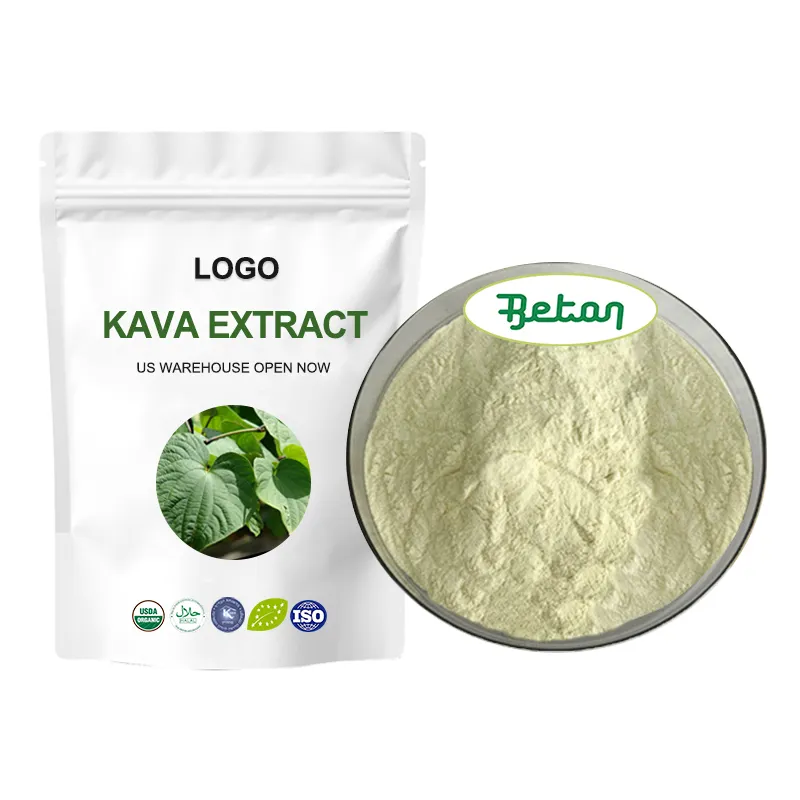 Extrato de planta de alta qualidade Kava em pó Kavalactonas 30% 50% 70% a granel