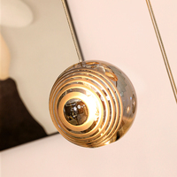 Lustre LED moderne de luxe en fer et verre cristal pour plafonds hauts, hôtels, maisons et escaliers