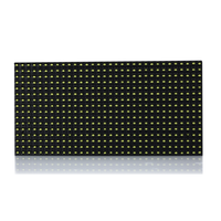 P10 Gelbes Einfarbiges Outdoor-LED-Anzeigemodul Nachrichtentafel 320*160mm HUB12 LED-Schilder Panel