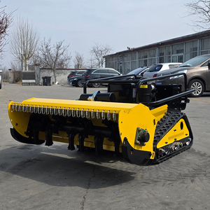 Precio de fábrica: Cortacésped robot inteligente de gasolina de 18 HP, 800 mm/1000 mm, con control remoto y certificado CE, modelo 1050, pequeño robot cortacésped. - Product Image 1