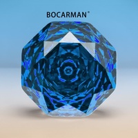 Zircons colorés de qualité supérieure, taille rose, 6,0 mm-8,0 mm, créés en laboratoire, avec jeu de couleurs/effet de feu, pierres en vrac pour bijoux, stock en gros prêt à l'emploi