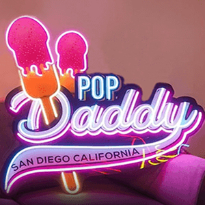 Tùy chỉnh Ice Cream Led Neon dấu hiệu cửa hàng kinh doanh Logo chiếu sáng lên dấu hiệu Ice Cream trang trí cửa hàng Led Neon dấu hiệu cho tường của bạn trang trí nội thất - Product Image 3