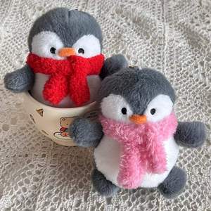 Siêu Dễ Thương Động Vật Sang Trọng Keychain Đồ Chơi Sang Trọng Chim Cánh Cụt Thỏ Vịt Trái Cây Móc Khóa Búp Bê Cho Căng Thẳng Cứu Trợ Món Quà - Product Image 1