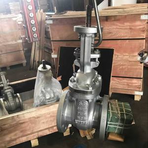 DIN standard wedge gate <strong>valve</strong> made of cast steel A216 WCB with flange ends for industrial pipelines in oil and gas,power station - Product Image 3