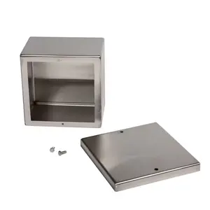 IP65 Waterproof Outdoor 304 Stainless Steel Electrical Enclosure Electronic Project Box