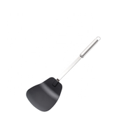 Ustensile de cuisine en nylon résistant à la chaleur et durable, avec manche traditionnel en acier inoxydable, certifié CE, compatible lave-vaisselle