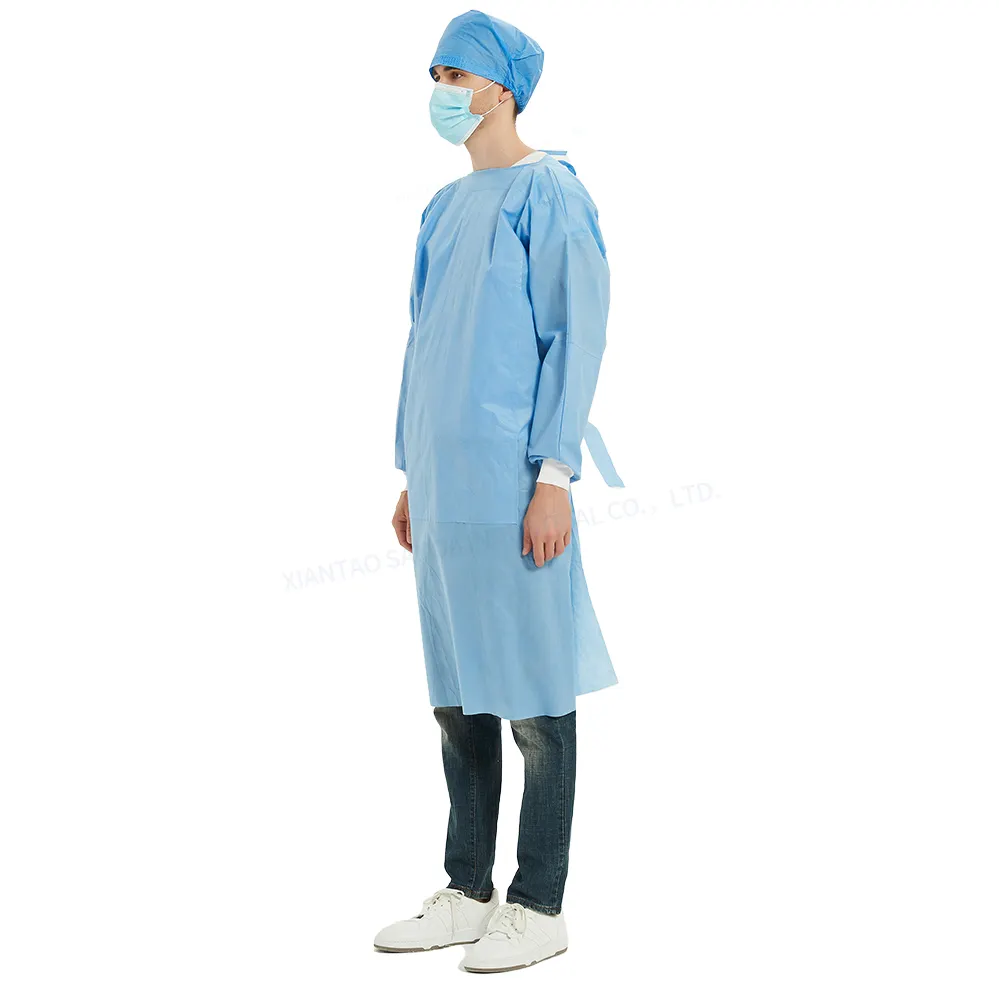 PPE Protective Suit Level 3 SMS Isolation Gowns High Quality Disposable Adult CE SANDA EOS ASTM Surgical Accessories 2 Years