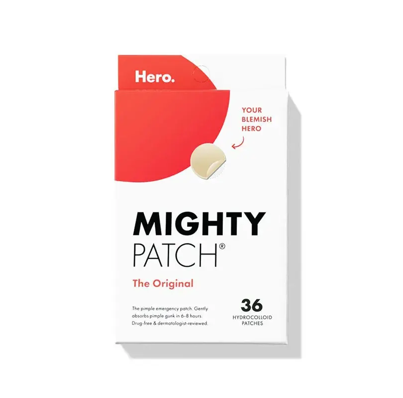 Her o might y patch original hydrocolloid acne pimple patches 36 Private label mighty patch original from hero cosmetics