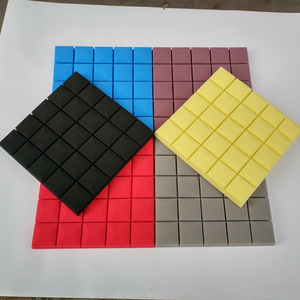 WANER Materiale Fonoassorbente in Poliuretano Nero <span class=keywords><strong>e</strong></span> Vari Colori, Schiuma Acustica Spessa 50mm per Insonorizzazione Studio - Product Image 2
