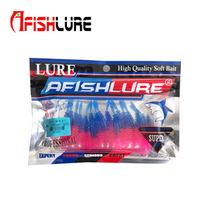 Pêche douce truite leurre Silicone appâts Wobbler <span class=keywords><strong>Swimbait</strong></span> PescaArtificial ver appâts 55mm 1.2g 15 pièces matériau écologique - Product Image 5