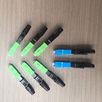 Conector Rápido de Fibra Óptica FTTH SC APC para Cable de Bajada FTTH, Conector de Terminación en Campo