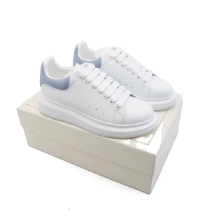 Latest Design Luxury Fashion Unisex Casual Sport Shoes Genuine Leather Cushioning Lace-up <b>Sneakers</b> for Men - Product Image 5