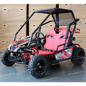 Bốn bánh xe trên hệ thống treo độc lập 4*<span class=keywords><strong>2</strong></span> 196cc 4 thì 45 km/h săn bắn Go-Kart <span class=keywords><strong>2</strong></span> CHỖ NGỒI <span class=keywords><strong>Buggy</strong></span> với CVT - Product Image 3