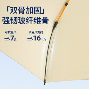 Double Layer Titanium Silver Sun Umbrella 100 Cm Upf50+ Black Vinyl Folding Manual Open Travel Use Rain And Sun Protection - Product Image 3