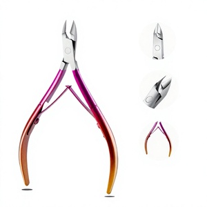 MORGANS INDUSTRIES <b>Flat</b> Stainless Steel Nail Clipper Sharp Straight Blade Wide Jaw Opening Professional for Adult Finger Use - Product Image 5