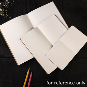 Set de 3 Diarios de Papel Hechos a Mano con Arte Warli, Ecológicos (24 Páginas Cada Uno) - Product Image 4