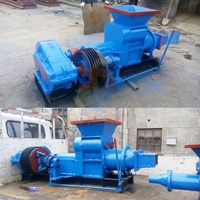 Machine d'extrudeuse de malaxage de sol d'argile en céramique