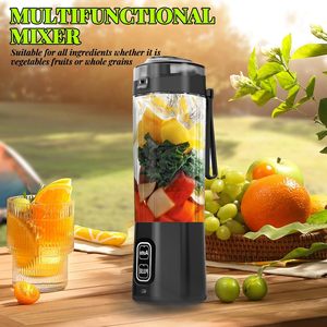 Nuevo y Moderno Vaso Mezclador de Proteínas de 700 ml para Gimnasio con Boquilla para Beber, Licuadora Recargable por USB, Licuadora Portátil - Product Image 5