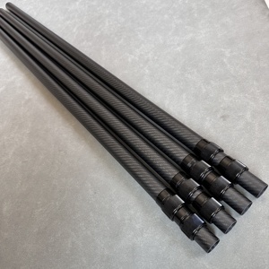 Tube télescopique en Fiber <span class=keywords><strong>de</strong></span> carbone 18Mm avec pinces Areca écrou récolte bâtons <span class=keywords><strong>de</strong></span> <span class=keywords><strong>Ski</strong></span> brut clair manteau en gros personnalisé 1M-10M - Product Image 2