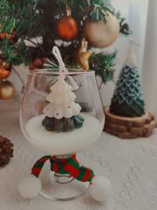 Vente chaude bougies de Noël ornements faits à la main Père Noël wapiti bougie parfumée cadeau transfrontalier créatif - Product Image 5