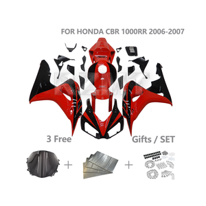 ชุดแฟริ่งสำหรับ HONDA CBR1000RR ปี 2006 2007 CBR 1000RR ชุดแฟริ่งมอเตอร์ไซค์แบบกำหนดเอง ชุดอะไหล่ตัวถังแบบฉีด ABS รุ่น H1007-101a - Product Image 1